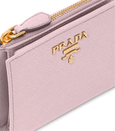 Prada small saffiano leather wallet